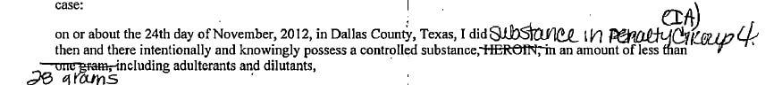 CIA or IA on my Court Document